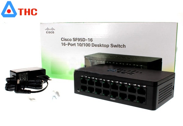 Thiết bị chia mạng Cisco SF95D-16 10/100